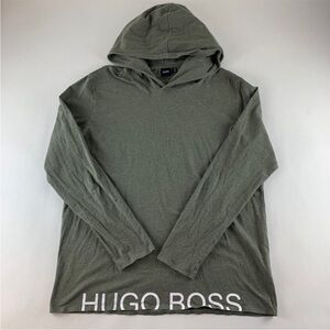 Hugo Boss Men's Olive Hoodie